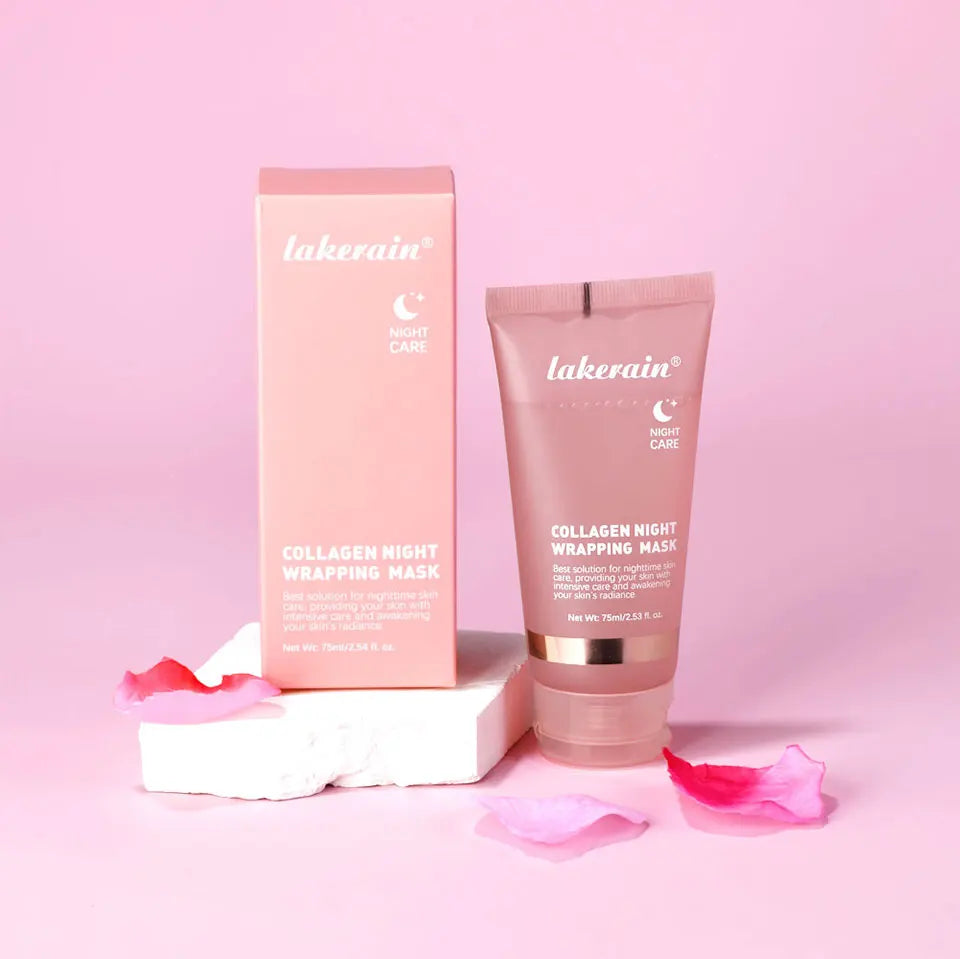 Collagen Wrapping Peel-off Mask Rejuvenation Moisturizing Brightening Korean Face Mask Make Glowy Skin Elasticity Facial Mask