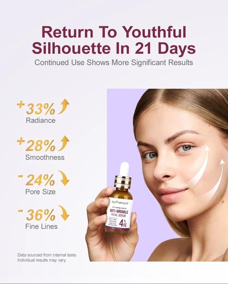 Retinol facial essence smoothes, moisturizes, reduces fine lines, tightens and nourishes essence