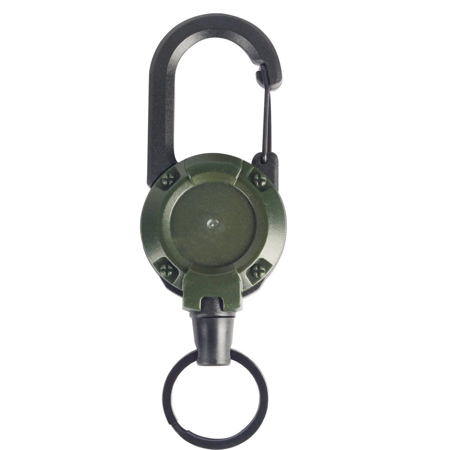 Outdoor Retractable Key Chain Mountaineering Buckle Key Chain Anti-loss Anti-theft High Rebound Easy To Pull