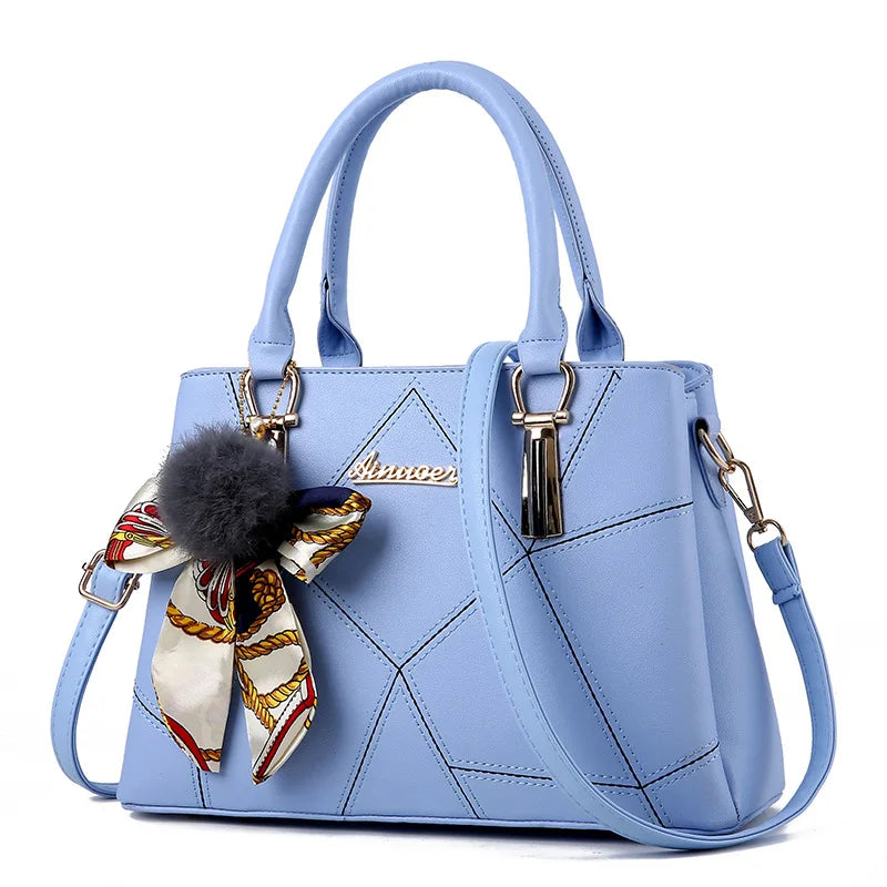 Quality Leather Women's Handbags | Trend Women's Designer Shoulder Crossbody Bag & Beach Tote Bag (Luxury Messenger Bags)