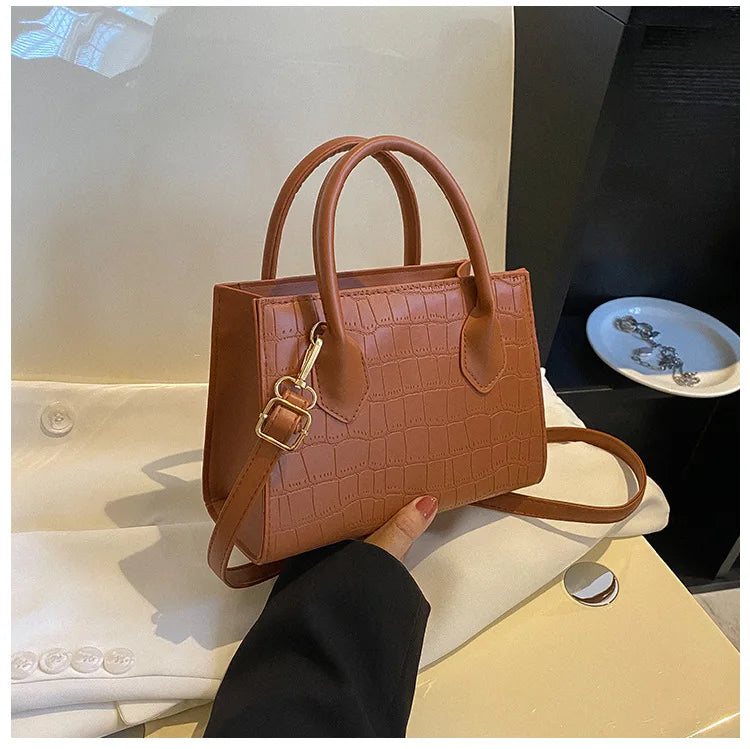 New Square Crossbody Bags for Women | Fashion Handbags & Purses & Ladies Shoulder Bag (Small Top Handle Bags)