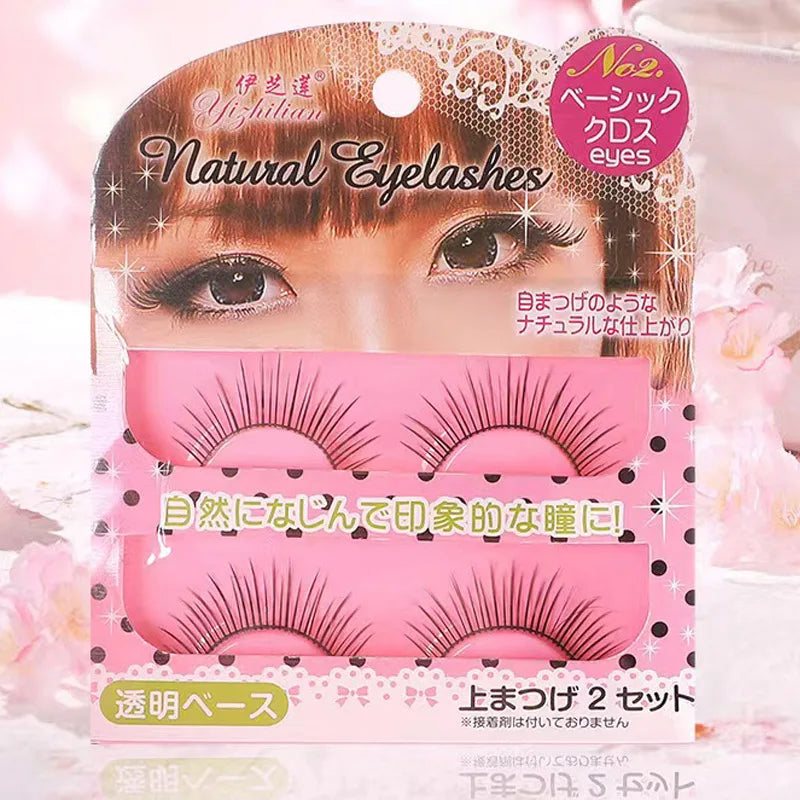 Fashion Russian Strip Lashes 2/5/10 Pairs 3D Mink Lashes Natural Eyelashes Dramatic False Eyelashes Wholesale Eyelash Extension