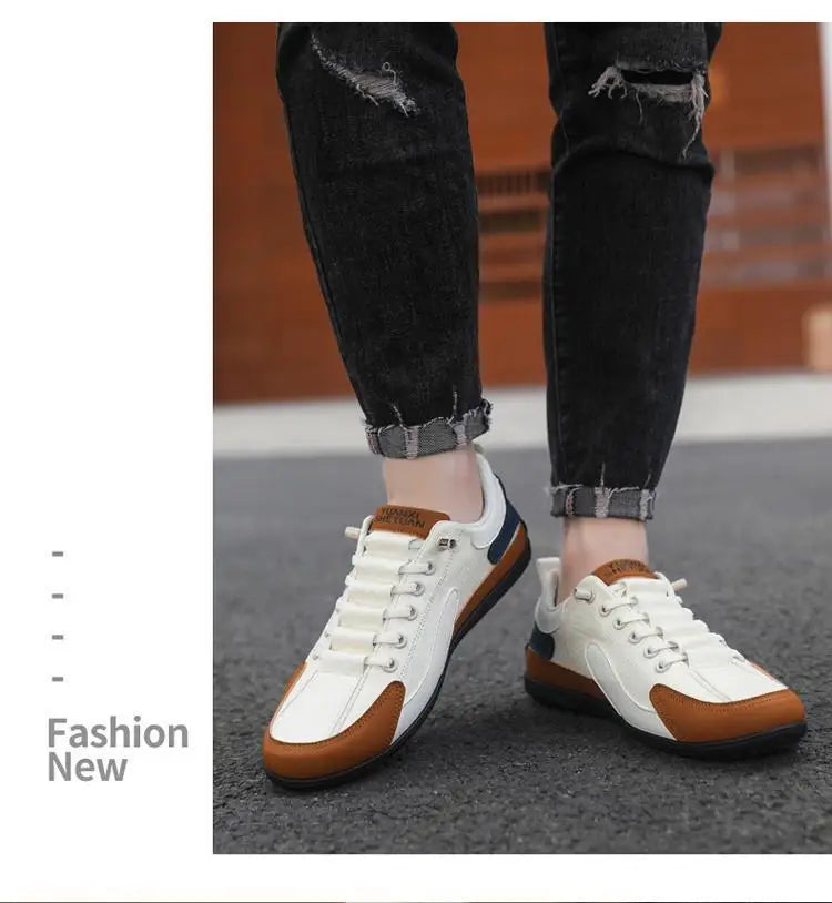 Mens 2026 Trendy Lightweight Loafers Soft Sole Breathable Slip On Casual Driving Shoes Comfortable Flat Simple Style