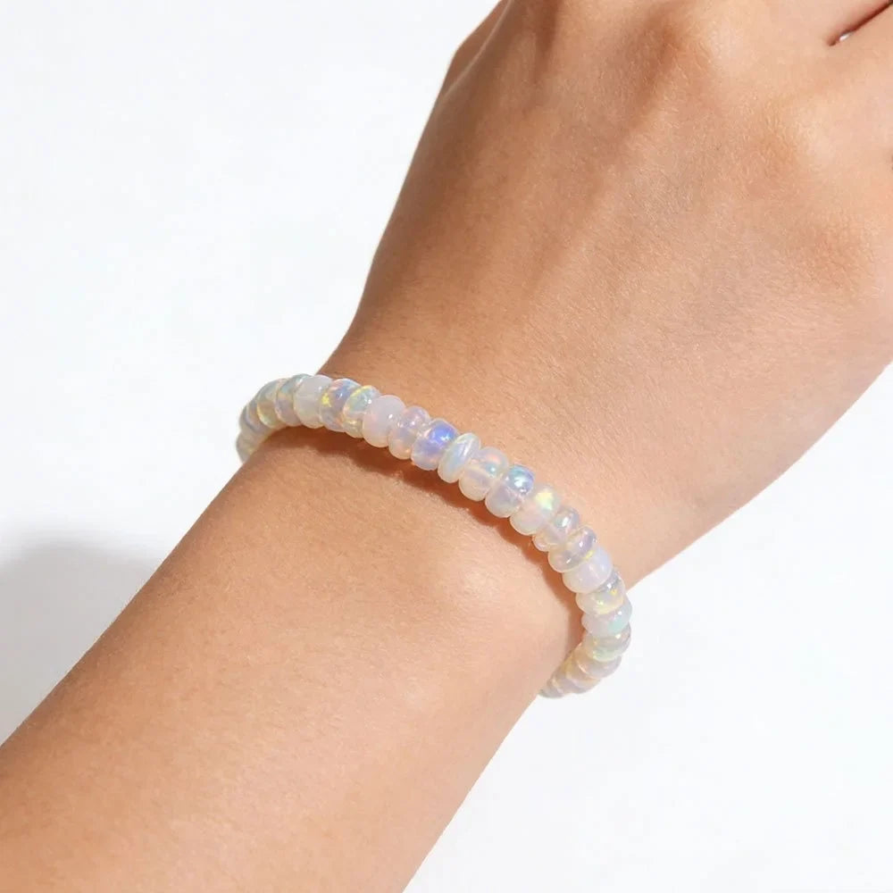1 Piece Pack Beaded Bracelet, Fresh Dreamy Style, Suitable for Daily Layering / Healing Accessory / Birthday Gift
