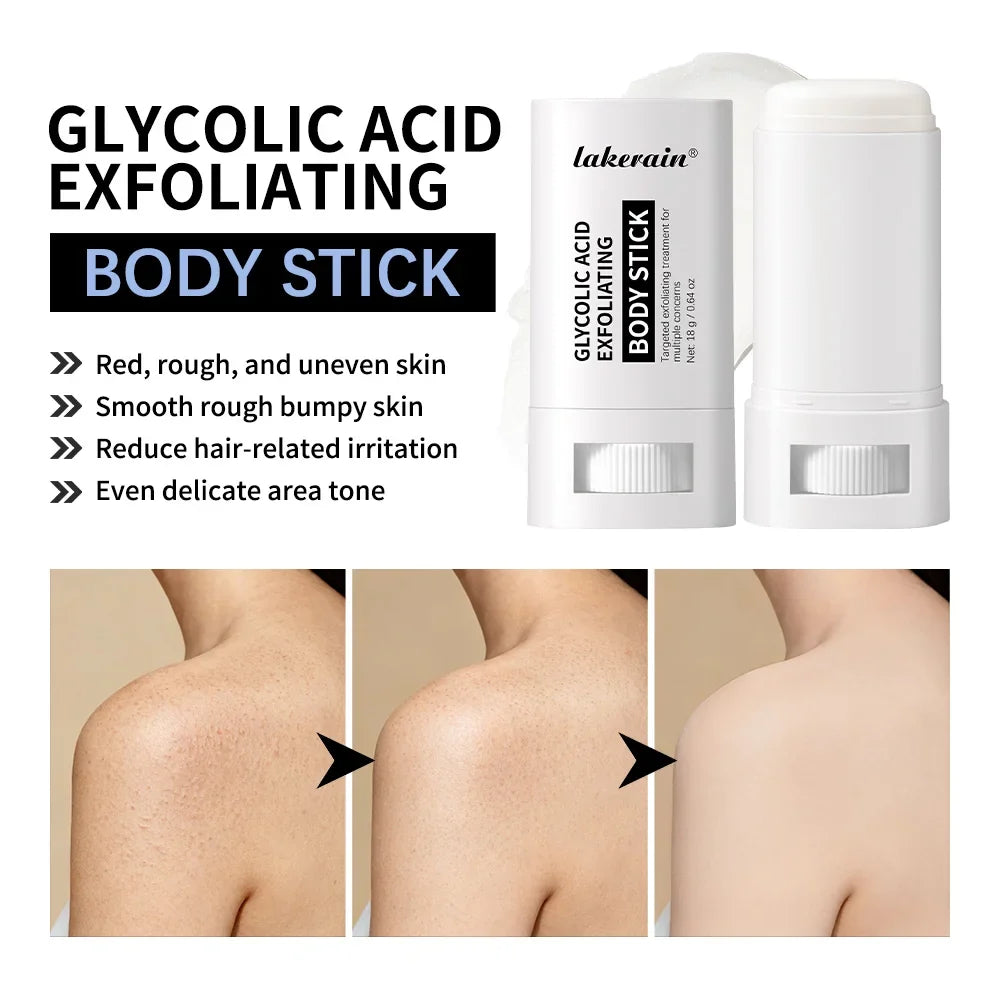 Glycolic Acid Exfoliating Body Stick Multiple Concerns Delivers Deep Effective Exfoliation Nourishing Moisture Deep Hydration