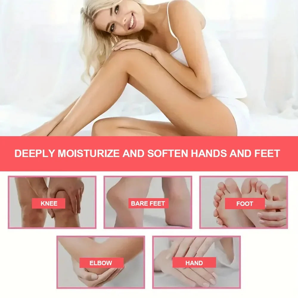 Foot Care Cream Repair Anti-drying Anti-cracking Moisturizing Exfoliating Heel Mask Removal Callus Whitening ﻿