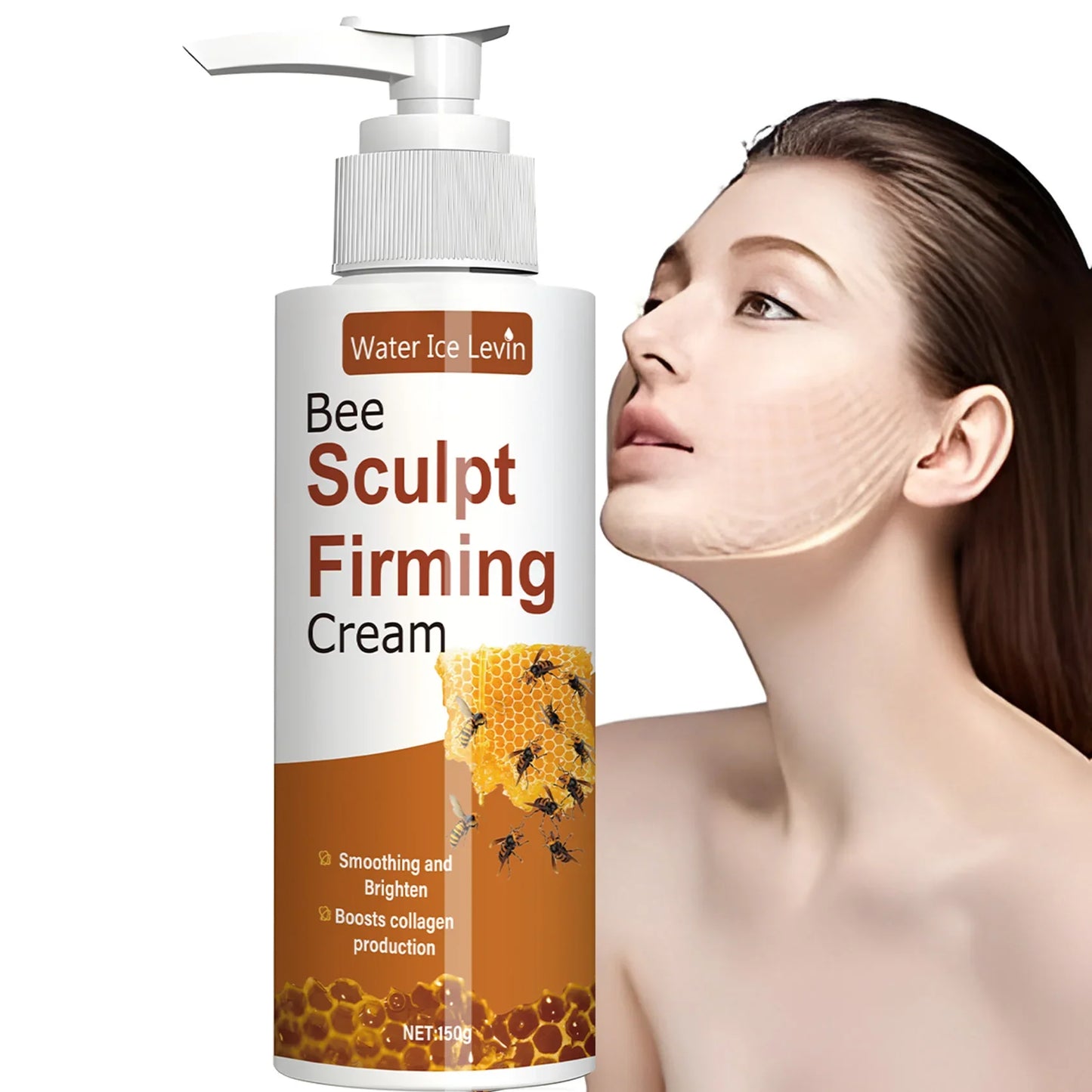 Bee Sculpt Firming Cream - Skin Tightening Cream - Reduces Fine Lines - Lifts and Moisturizes Skin with Natural Collagen