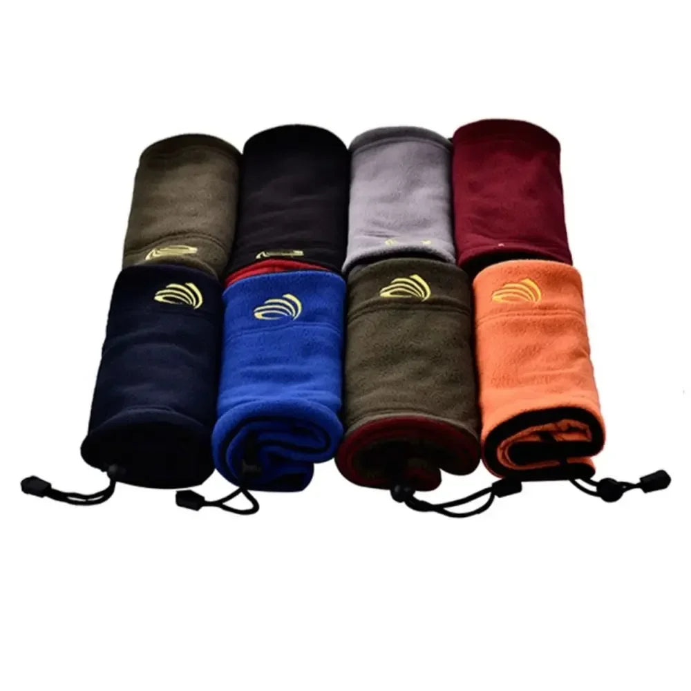 Fashion Winter Camping Warm Fleece Neck Gaiter Ski Tube Scarf Snowboard Face MaskFor Men Women Outdoor Cycling Cold-proof Collar