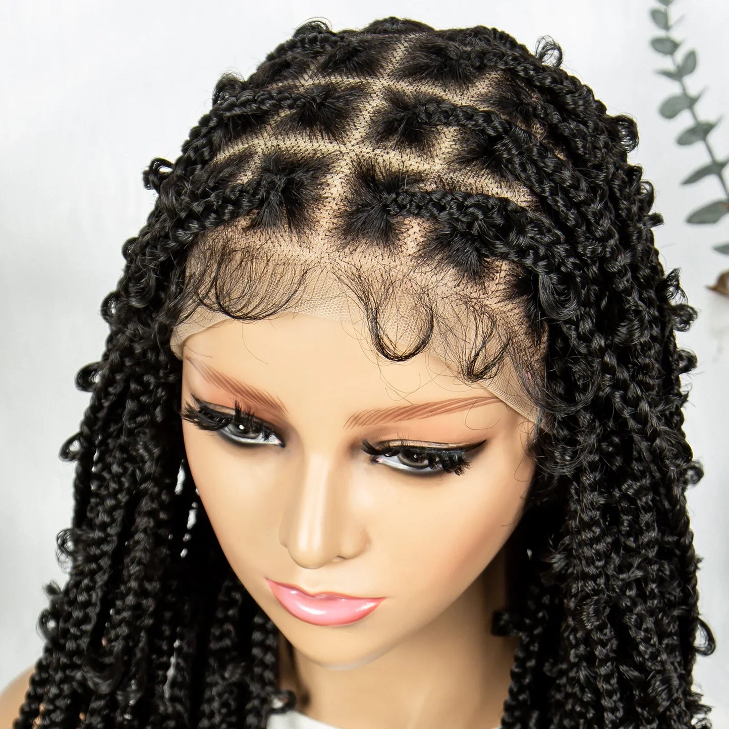 KIMA 34" Long Goddess Knotless Butterfly Braids Wig | Full Lace