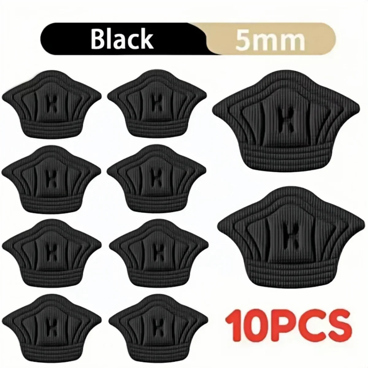 5Pairs Insoles For Shoes Patch Heel Pads For Sport Shoes Adjustable Size Feet Pad Insole Heel Protector Back Sticker Shoe Pad
