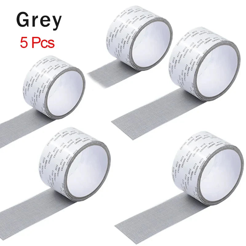 Mosquito Net Windows Anti-Mosquito Mesh Easy-to-Apply Waterproof Window Screen Repair Tape Self-Adhesive Mesh Patch
