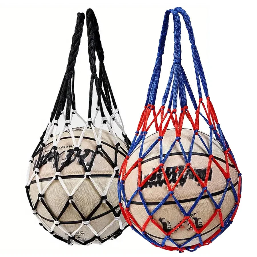 Basketball Net Bag Thick Woven Net Basketball Storage Durable Nylon Training Net Bag  for all kinds of balls