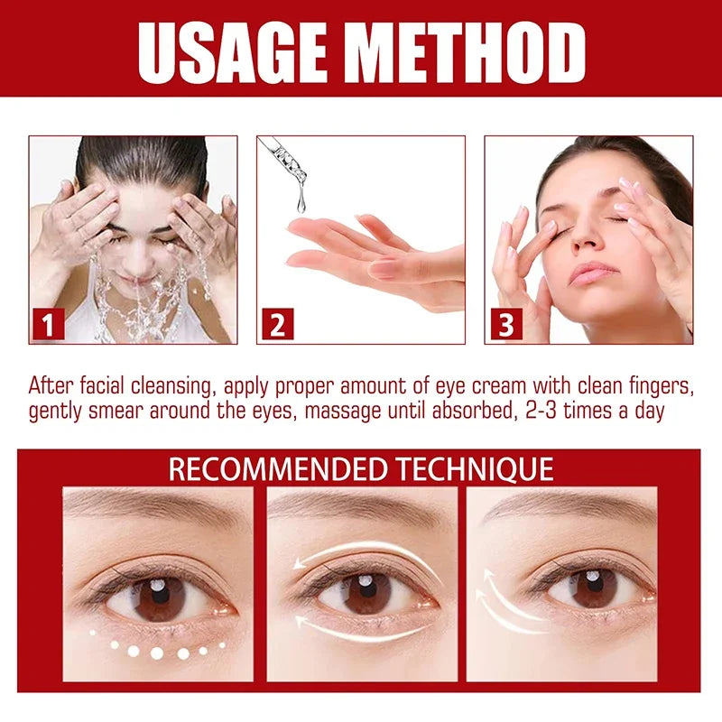 Fat Granules Removal Eye Serum Eye Milia Repair Treatment Products Wrinkle Lifting Moisturizing Anti-Puffiness Korean Skin Care