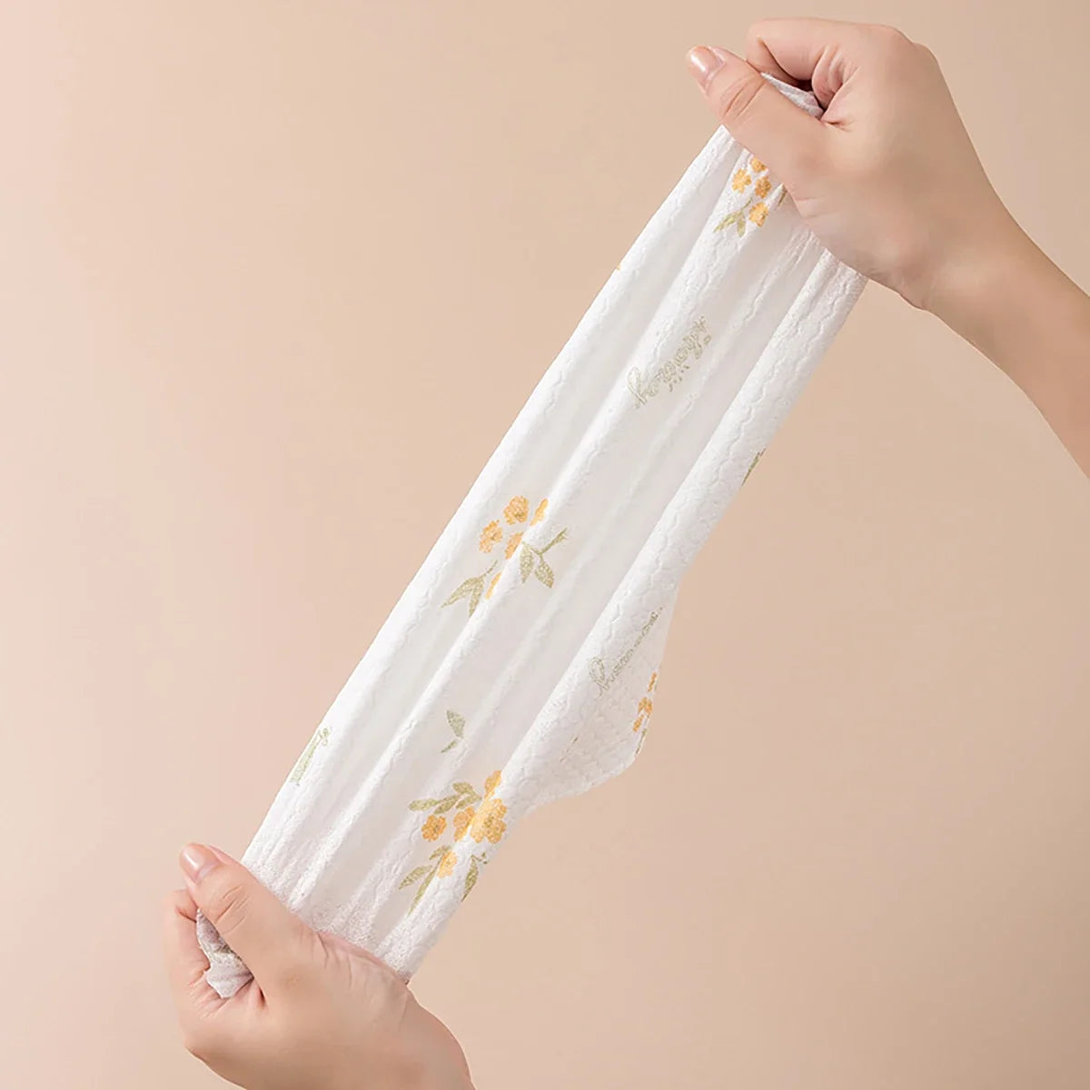 1pc Kitchen Cleaning Dish Cloth Lazy Rag Scouring Pad Oil-free Disposable Dish Towel Non-woven Fabric Cleaning Rags