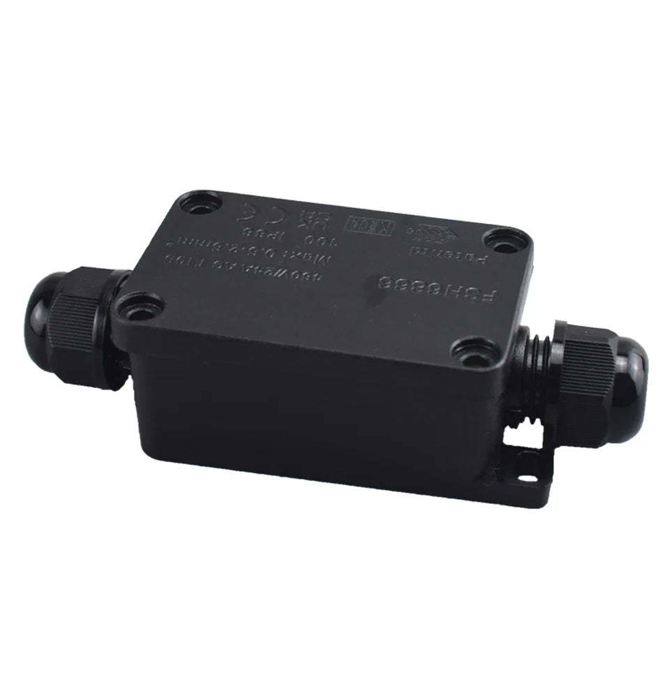 IP66 Waterproof Junction Box 2 Way 3 Way 3mm-6.5mm Cable Connector Sealed Retardant Electrical Outdoor Waterproof Box