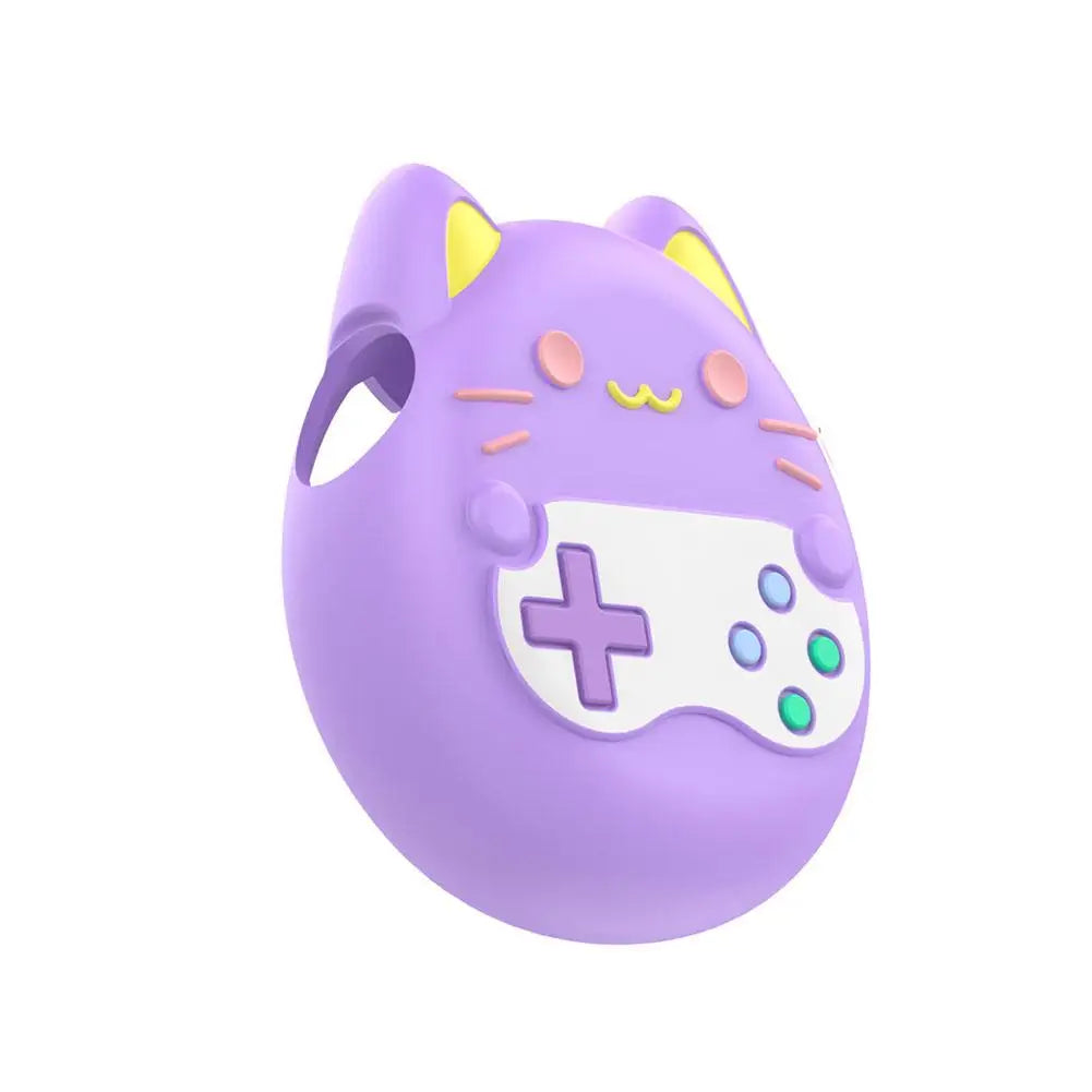 For Tamagotchi Paradise Silicone Full Cover Case Non-Slip Liquid Silicone Cute Protective Cover Soft Shell Game Accessories