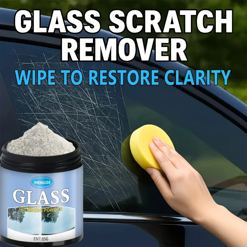Super Strong Glass Polishing Powder | Restore the Clarity of the Glass | Polishing and Brightening | Glass Scratch Repair Powder | Nano-Level Scratch Repair