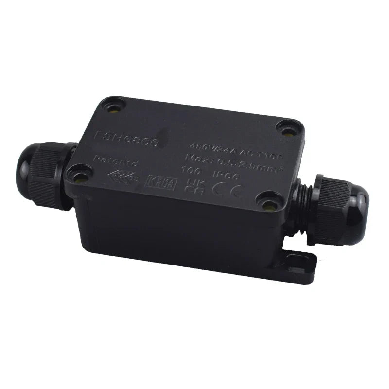 IP66 Waterproof Junction Box 2 Way 3 Way 3mm-6.5mm Cable Connector Sealed Retardant Electrical Outdoor Waterproof Box