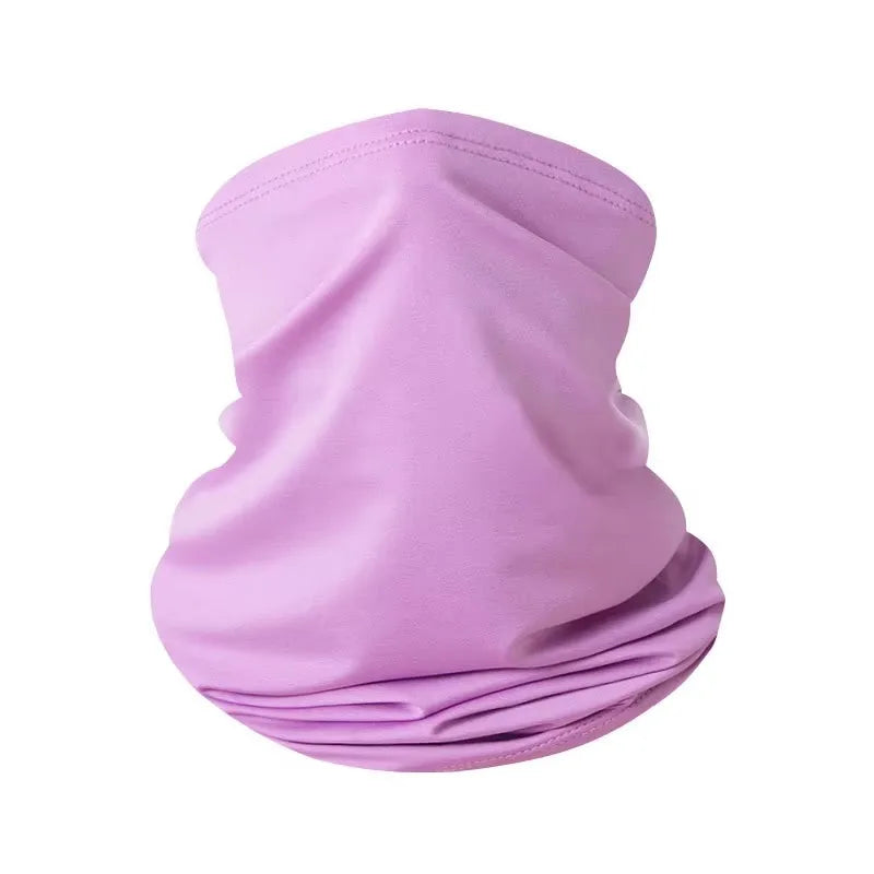 LOOGDEEL Sun Protection Bib Spring and Summer Motorcycle Neck Cover Sports Magic Bandana Riding Mask Full Face Outdoor Ice Silk