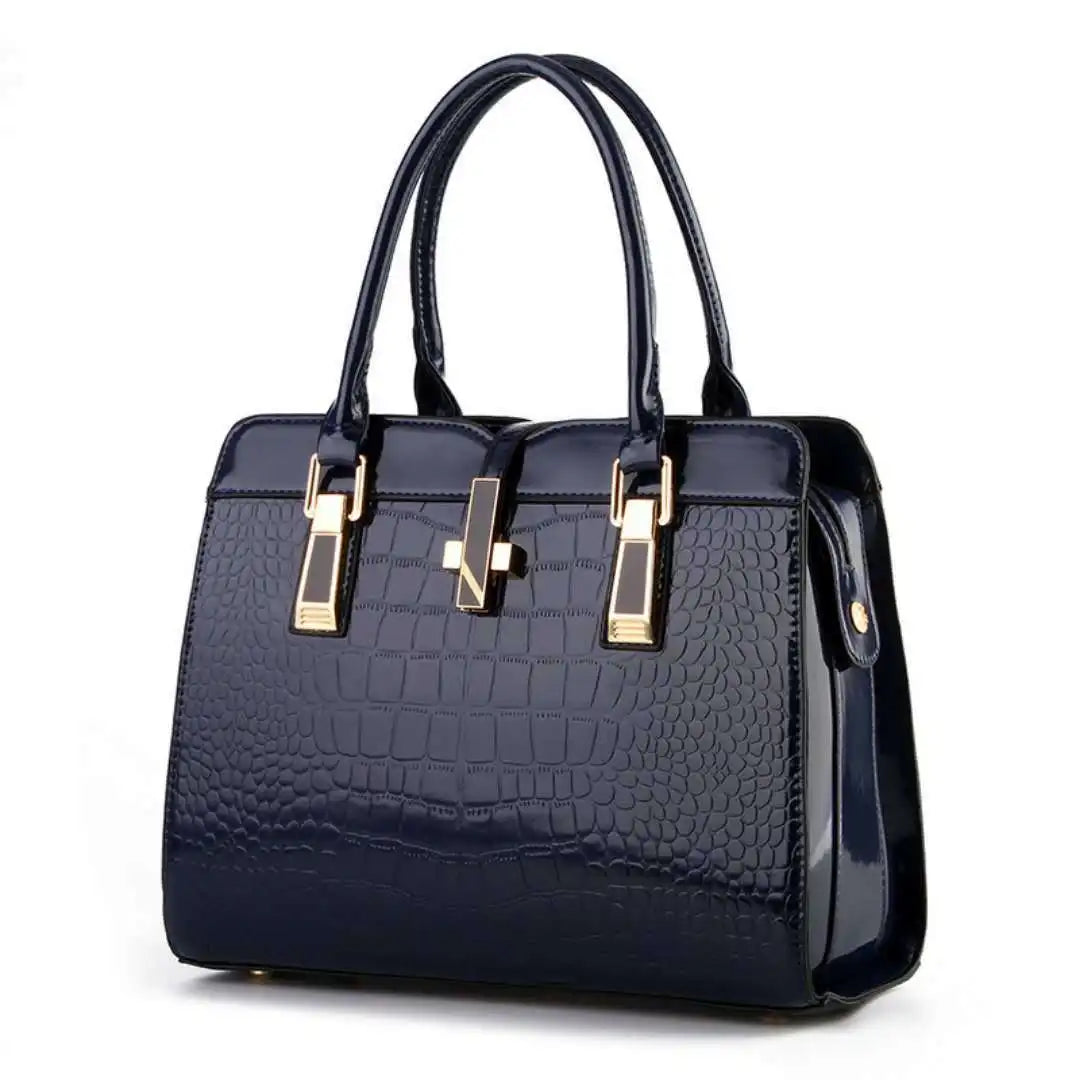 Women's Structured PU Handbag | Shoulder and Crossbody Tote