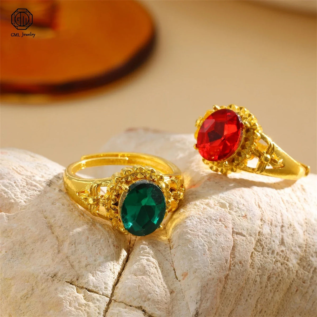 Sand Gold Adjustable Ring Matte Wide Band Openable Fade Resistant Unisex Couple Jewelry Solid Minimalist Gift