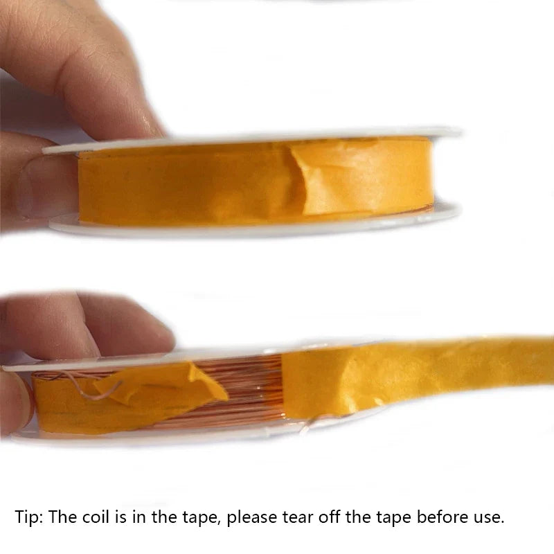 1-10M Bare Copper Wire Copper Wire T2 Copper Coil Conductive Copper Wire,  Bare Line Diameter 0.1/0.15/0.2/0.3/0.4/0.5-5mm
