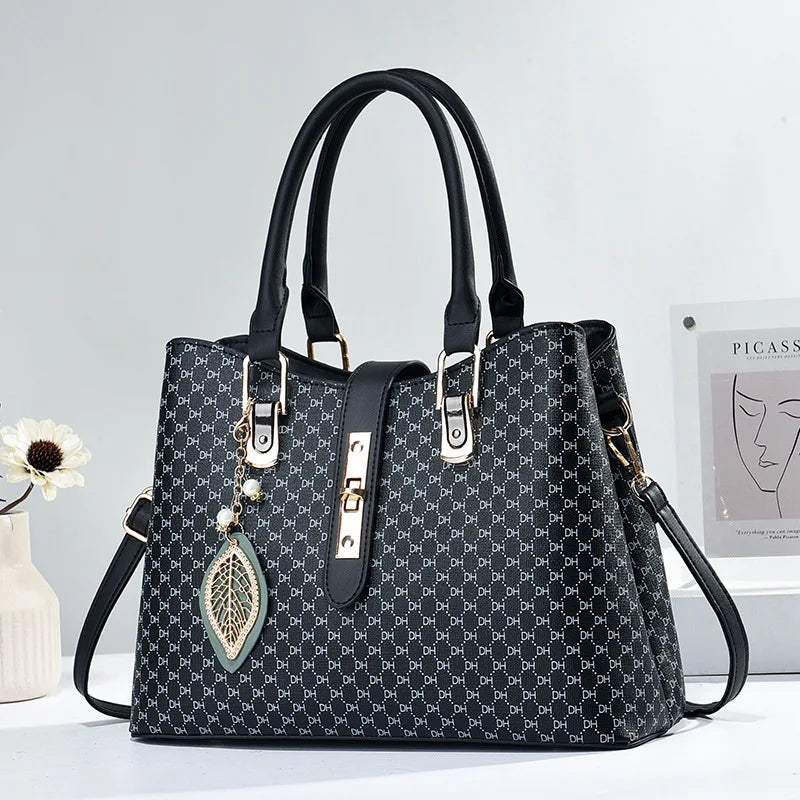 Luxury Brand Designer Women's Handbag | Fashion New Shoulder Bag & Large Capacity High-Quality Crossbody Tote Bag