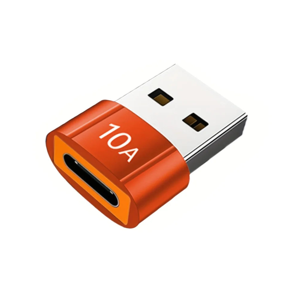 Small USB A to USB C Charging Adapters USB to USB C Adapter, Easy Connecting for Cameras and Headphones Accessory