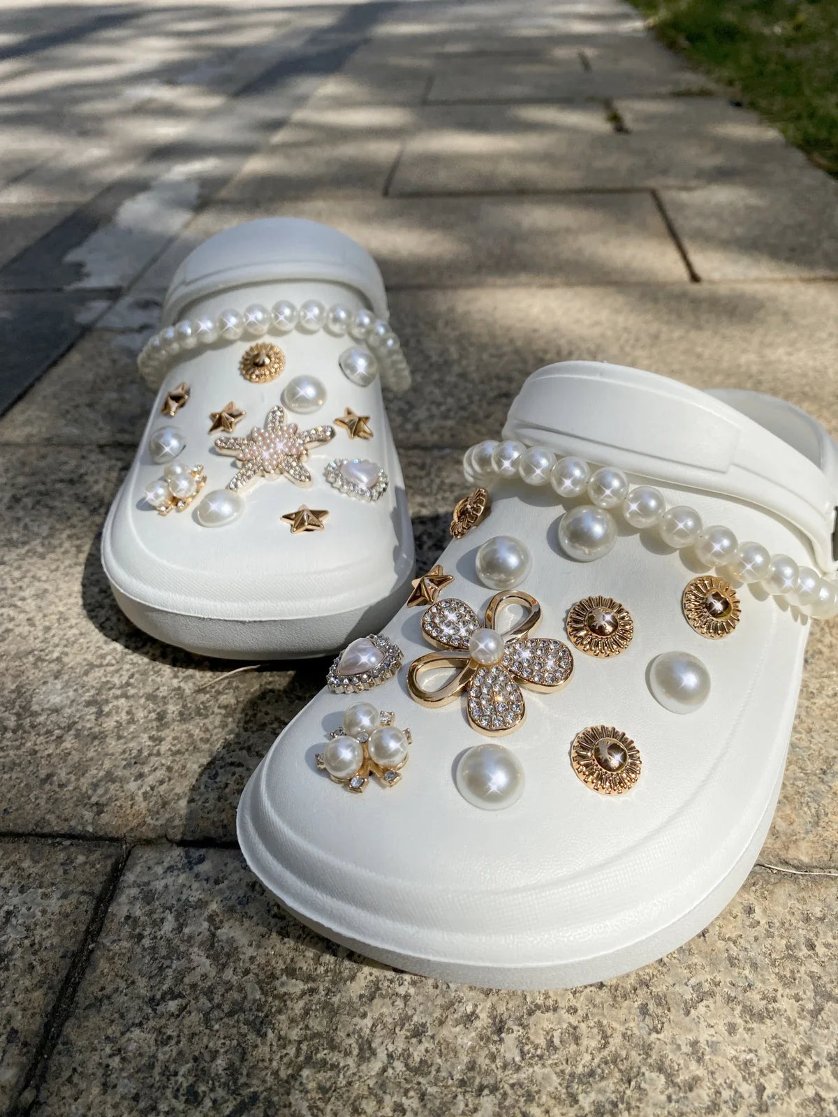 26pcs Hole Shoes Accessories, Including Detachable Star, Flower, Bear Design Shoe Charms, Suitable For Sandals & Beach Shoes & H