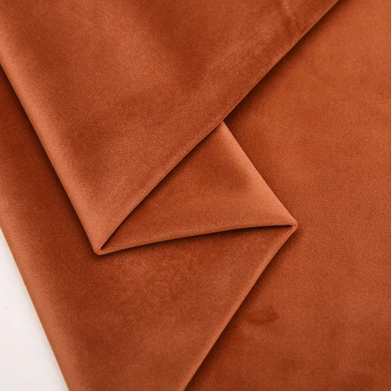 Velvet Fabric Thicken Dutch Velvet Short Plush for Upholstery Cushion Sofa Table Runners by Half Meter