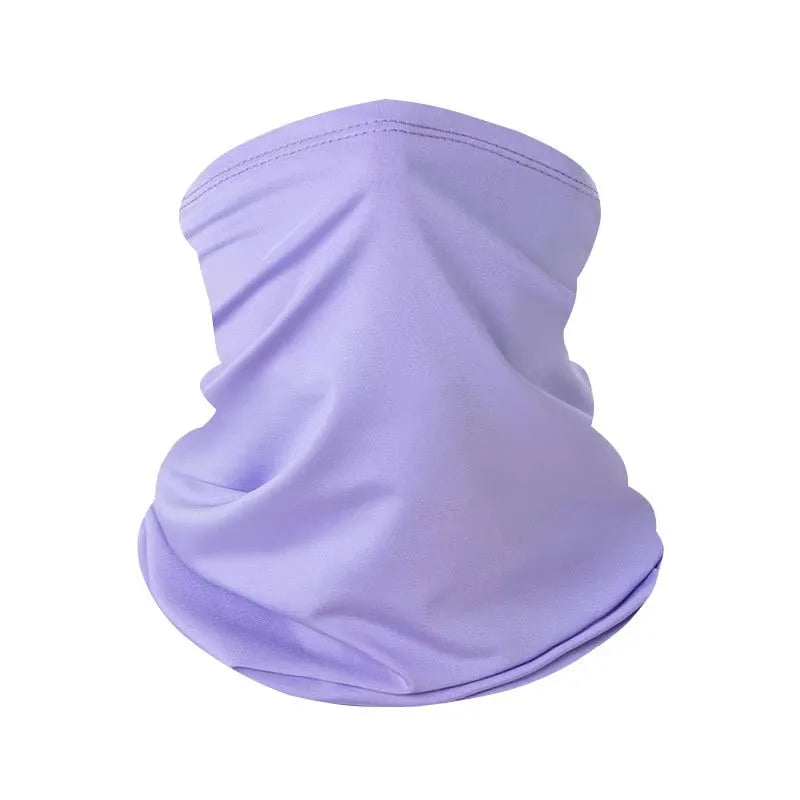 LOOGDEEL Sun Protection Bib Spring and Summer Motorcycle Neck Cover Sports Magic Bandana Riding Mask Full Face Outdoor Ice Silk