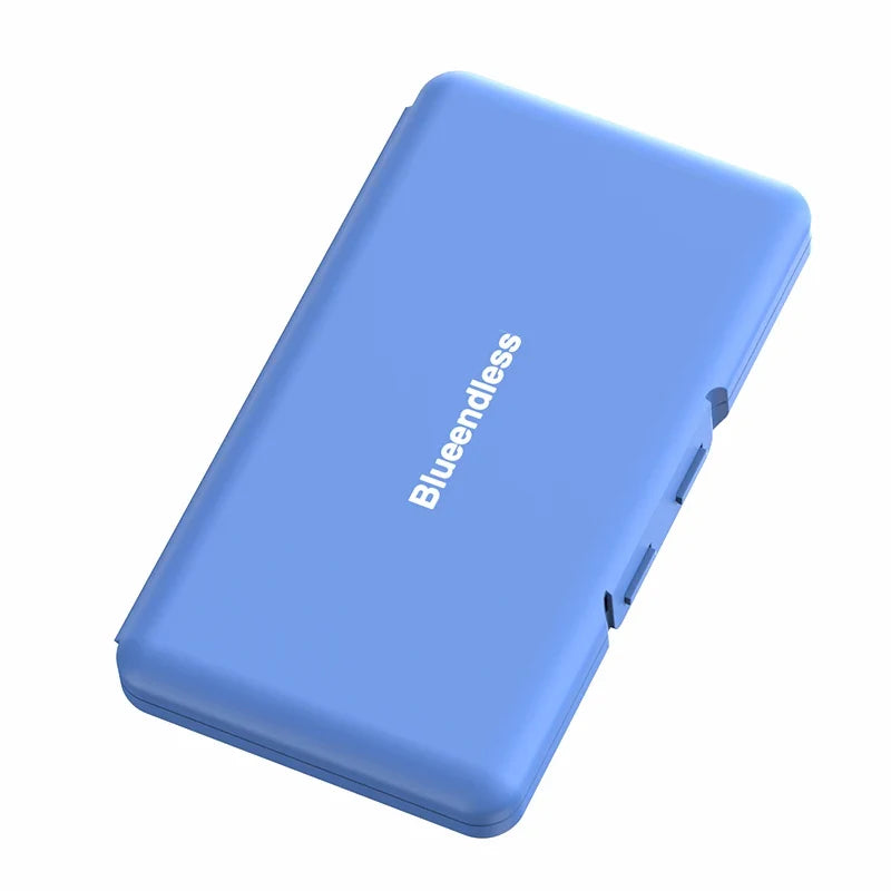 4-Slot M.2 SSD Case Storage Case 2280 SSD Enclosure Bag for SSD Case SATA NVme Hard Disk Box for SSD Shockproof Portable Box