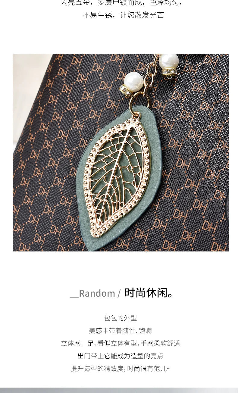 Luxury Brand Designer Women's Handbag | Fashion New Shoulder Bag & Large Capacity High-Quality Crossbody Tote Bag