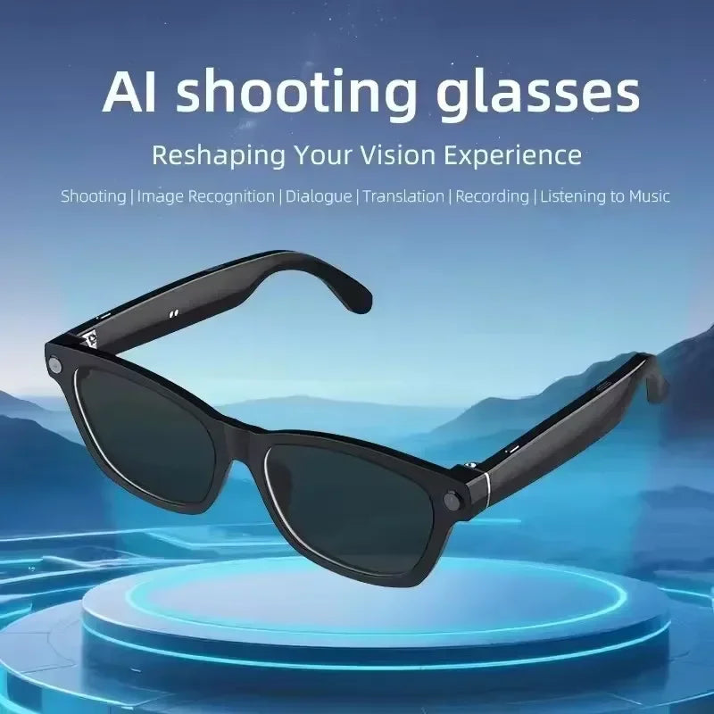 Lenovo AI Smart Glasses 8MP HD Camera 4K Shooting Image Conversation Translation Listening To Music Smart Glasses 2026 New