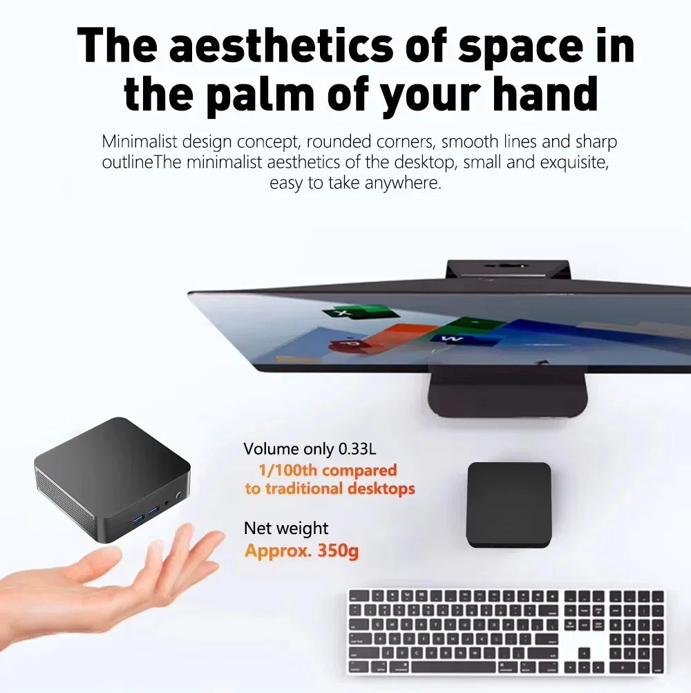 Windows 11 Pro Mini PC Intel Core i9 10980HK 16GB RAM 1TB/2TB SSD WIFI6 BT5.2 4K HD Study Gaming Office 3 Year Warranty