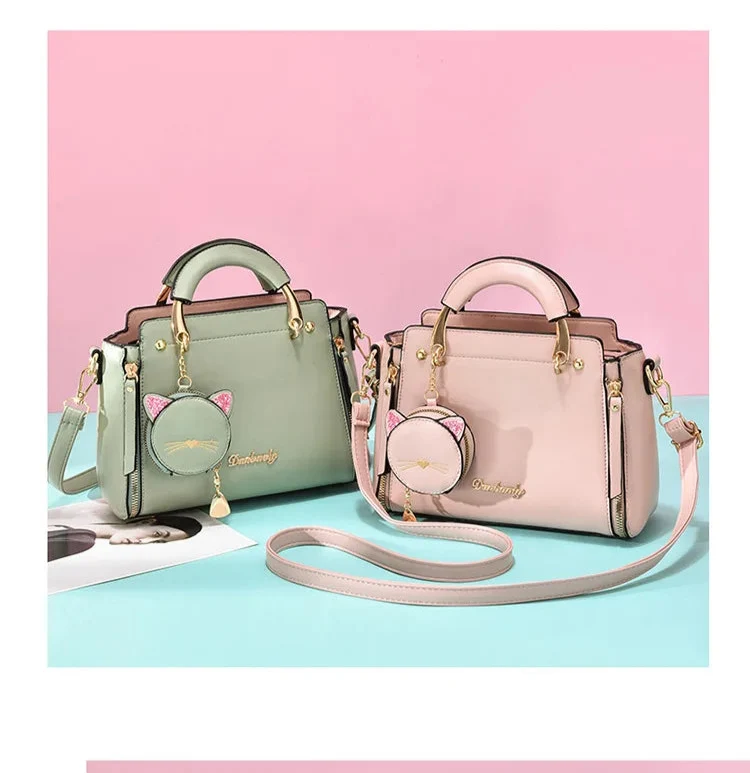 Summer New Women's Bag | Large Capacity Simple Shoulder Bag & New Handbag with Wallet (Crossbody Small Bag Bolso Mujer)