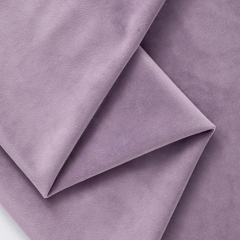Velvet Fabric Thicken Dutch Velvet Short Plush for Upholstery Cushion Sofa Table Runners by Half Meter