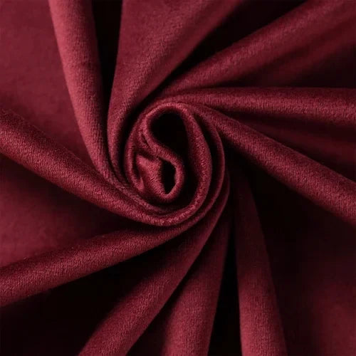Velvet Fabric By The Meter for Tablecloth Diy Sofa Covers Curtains Sewing Thickened Soft Cloth Plain Black White Winter Textile