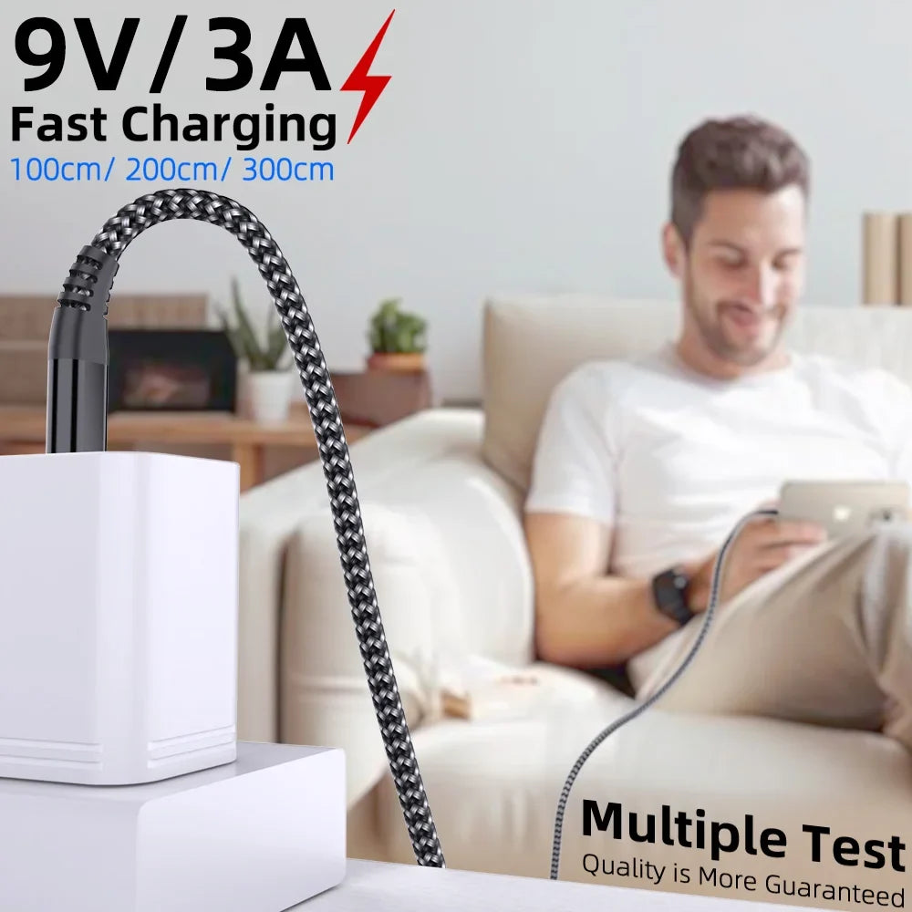 LAIHONEN 1 Pack MFi Certified USB C to Lightning Nylon Braided Fast Charging Cable 1M 2M 3M for iPhone 13 12 11 Pro Max