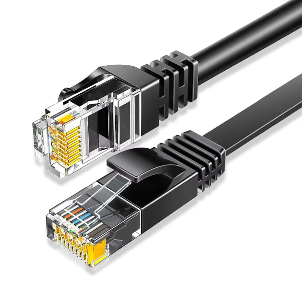 Ethernet Cable Cat6 Gigabit High Speed 1000Mbps Internet Cable RJ45 Shielded Network LAN Cord for Laptop Router PC PS5 4 3 Xbox