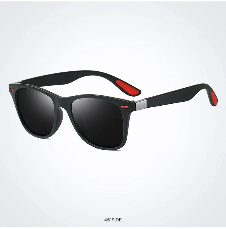 1-2-3PCS Fashion Vintage Square Unisex Driving Fishing Sunglasses Men Women Luxury Brand Designer Sun Glasses Anti-Glare Eyewear