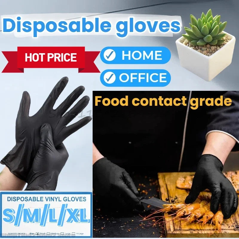 Disposable Gloves Nitrile Gloves Food Grade Cooking Gloves Food Safe Food Grade Safety Glove Tattoo Special GloveNitrille Gloves