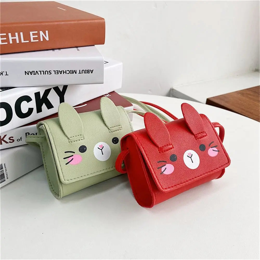 Children's Accessories Small Shoulder Bag | Cute Rabbit Baby Girls Small Crossbody Bags & Cartoon Kids Boys Mini Coin Purse Handbags