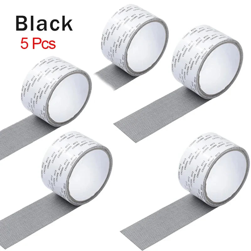 Mosquito Net Windows Anti-Mosquito Mesh Easy-to-Apply Waterproof Window Screen Repair Tape Self-Adhesive Mesh Patch