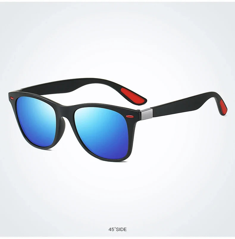 1-2-3PCS Fashion Vintage Square Unisex Driving Fishing Sunglasses Men Women Luxury Brand Designer Sun Glasses Anti-Glare Eyewear