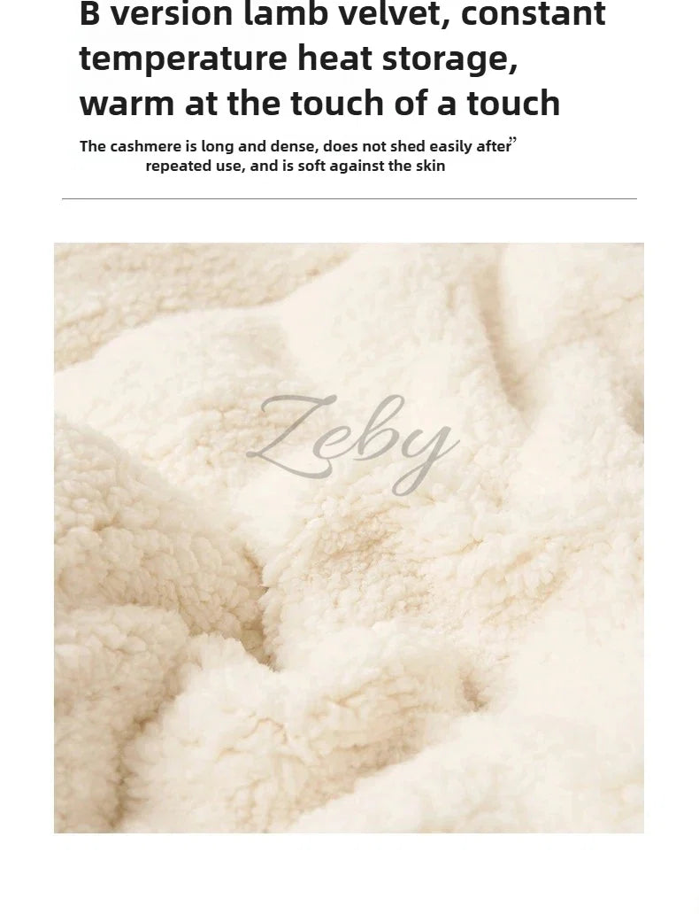 Spring Imitation Lambswool Multi-functional Blanket Queen Blankets for Bed Soft Plush Comfortable Milk Fleece Blanket for Throw