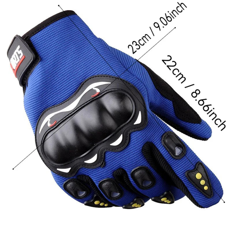Full-finger Motorcycle Gloves Men Touch Screen Outdoor Off-road Sports Cycling Motorcycle Finger Gloves