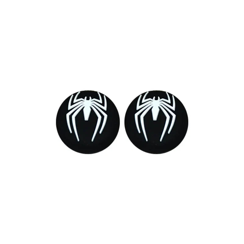 Thumb Grips Caps for Switch 2 Console Soft Silicone Analog Controller Protective Anti-Slip Thumbstick Grip Covers Joystick Cap