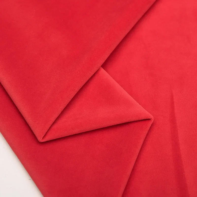 Velvet Fabric Thicken Dutch Velvet Short Plush for Upholstery Cushion Sofa Table Runners by Half Meter