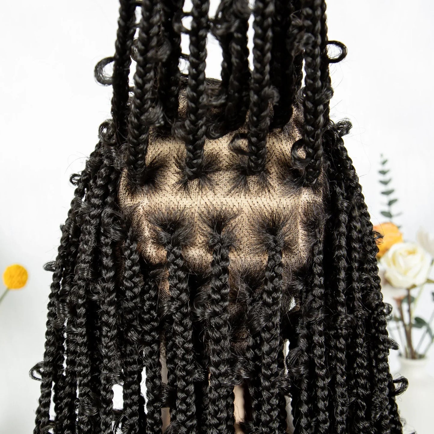 KIMA 34" Long Goddess Knotless Butterfly Braids Wig | Full Lace